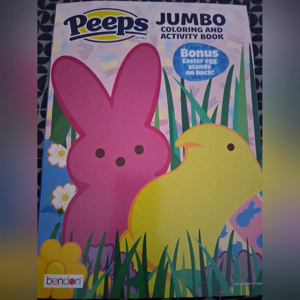 New Peeps Coloring And Activity Book